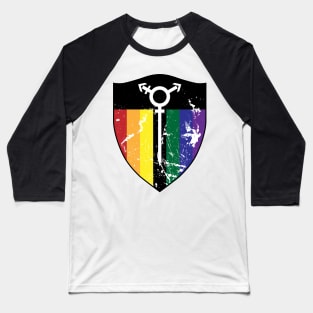 Defender Shield (LGBTQ+) Baseball T-Shirt